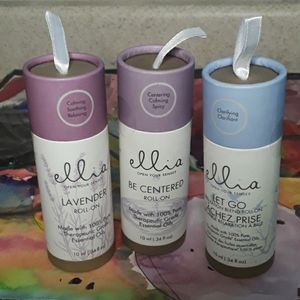 Ellia Essential oil Bundle of 3 10ml Roll On